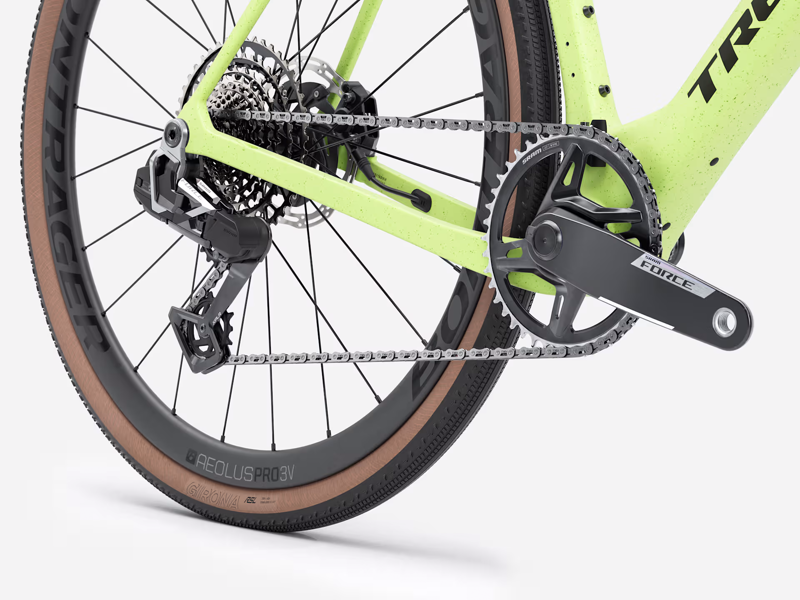 Trek Checkmate SLR 7 AXS 2026 in Olive Drab/Glowstick-5