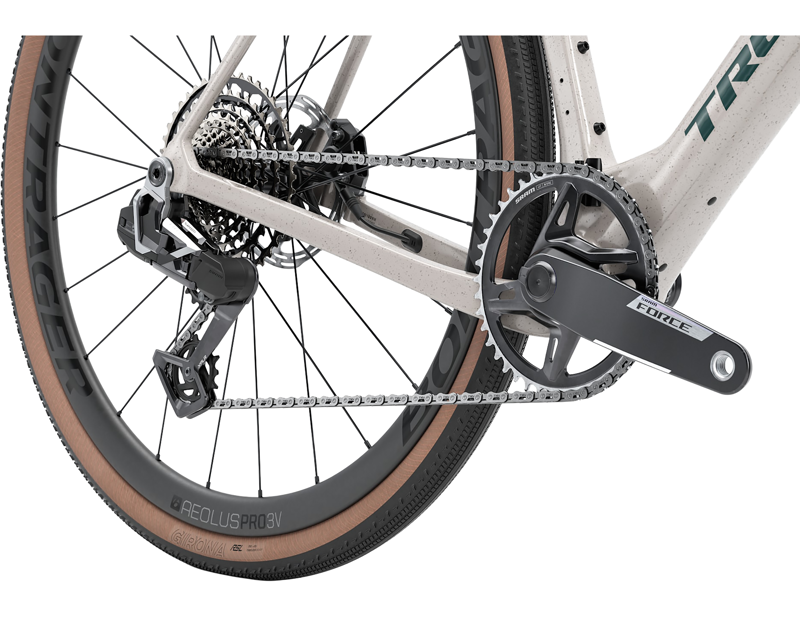 Trek Checkmate SLR 7 AXS 2026 in Buff Beige/Supernova Splatt-2