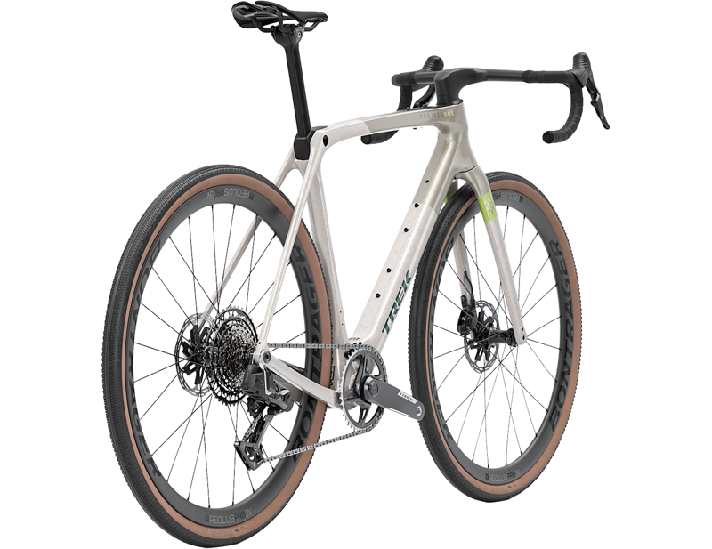 Trek Checkmate SLR 7 AXS 2026 in Buff Beige/Supernova Splatt-1