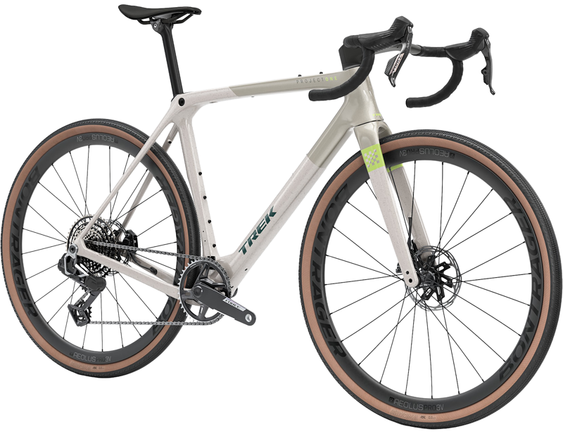 Trek Checkmate SLR 7 AXS 2026 in Buff Beige/Supernova Splatt-3