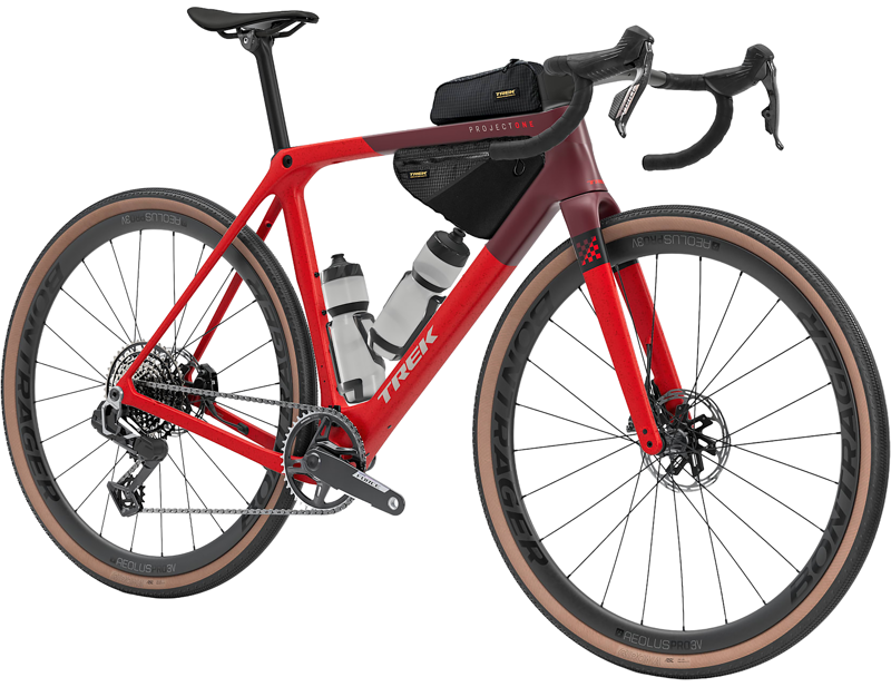 Trek Checkmate SLR 7 AXS 2026 in Radioactive Red/Sedona Red-6