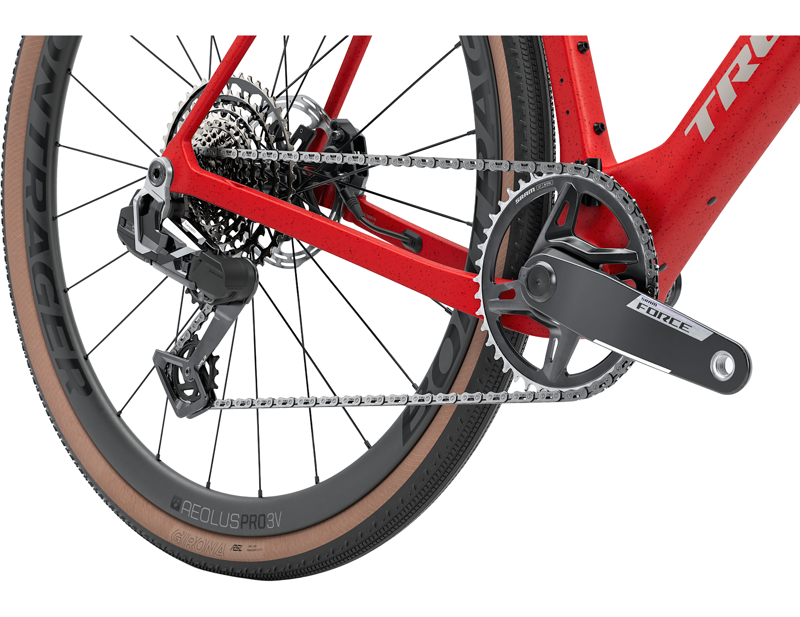 Trek Checkmate SLR 7 AXS 2026 in Radioactive Red/Sedona Red-2