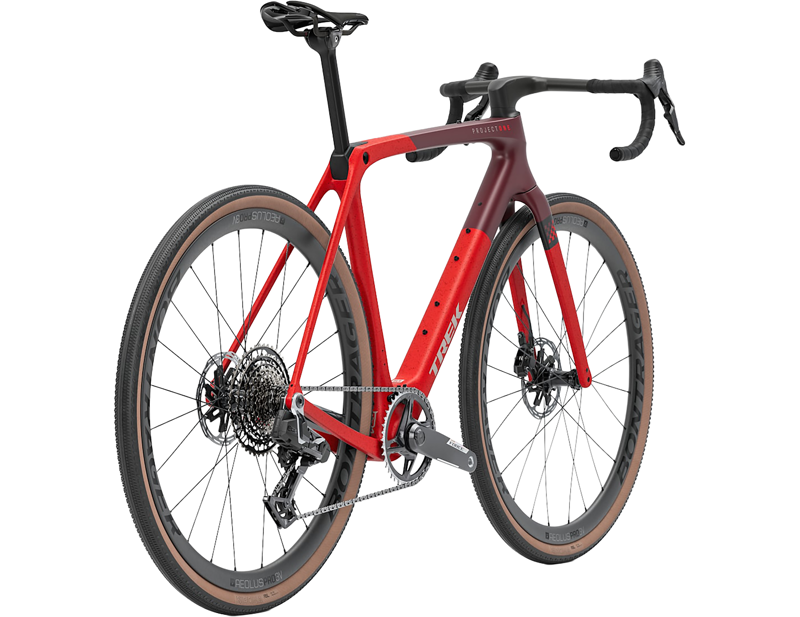 Trek Checkmate SLR 7 AXS 2026 in Radioactive Red/Sedona Red-1