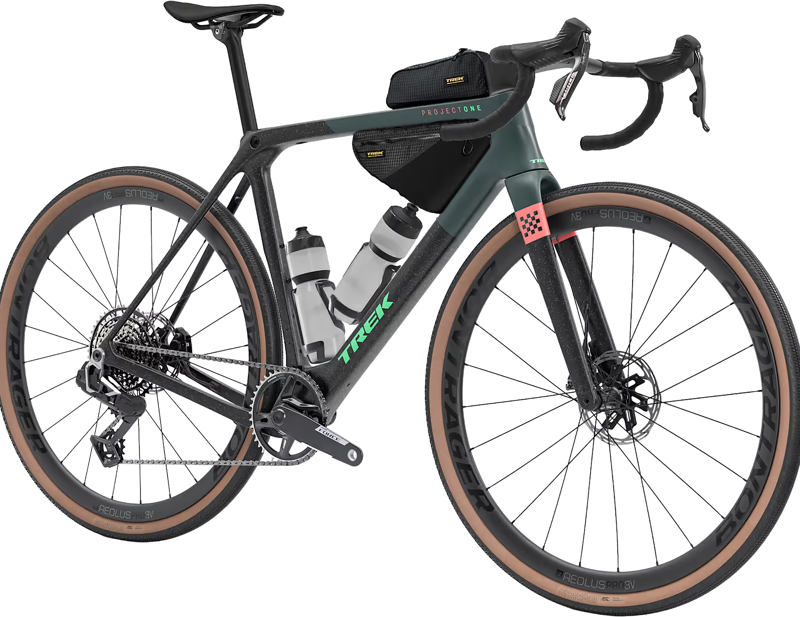 Trek Checkmate SLR 7 AXS 2027 in Black/Juniper Splatter-1
