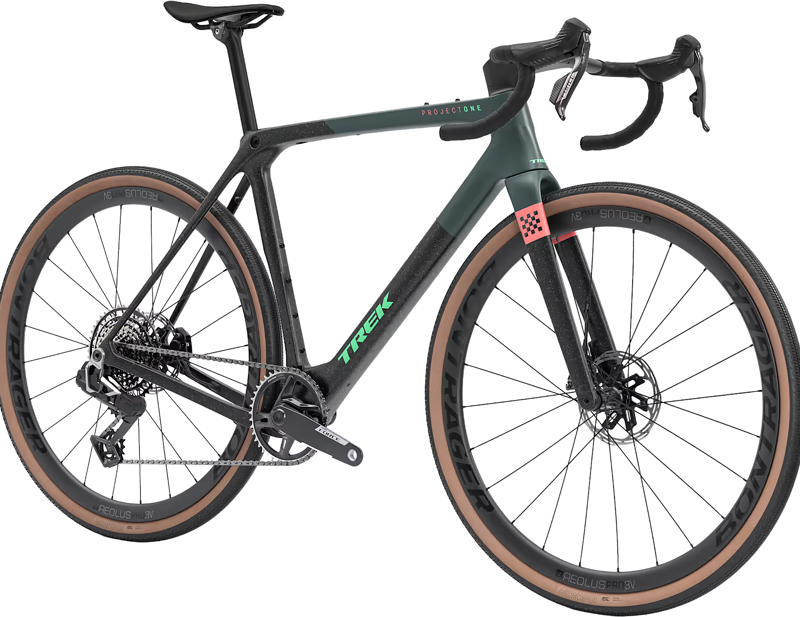 Trek Checkmate SLR 7 AXS 2027 in Black/Juniper Splatter-3