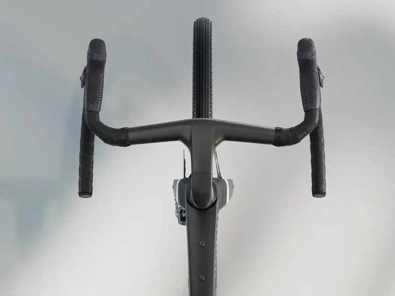 Trek Checkmate SLR 8 AXS Gravel Bike 2025 in Gloss Trek Black/Matte Carbon-2