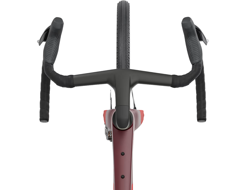 Trek Checkmate SLR 9 AXS Gravel Bike 2027 in Radioactive Red/Sedona Red-5