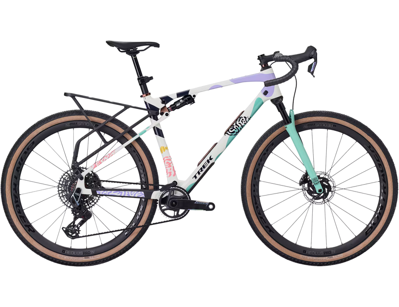 Trek CheckOUT SL 7 Gravel Bike 2026 in Era White/Blue Sage
