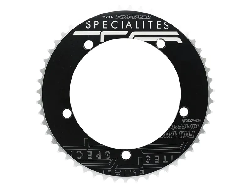Cinelli 144pcd 1/8 inch Full-Track Chainring in Black