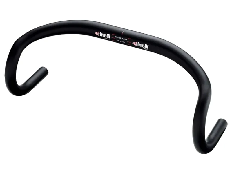 Cinelli Pista Aluminium Bars in Black