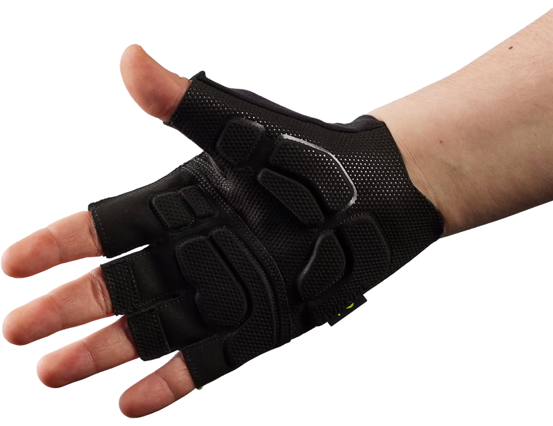 Trek Circuit Twin Gel Unisex Cycling Mitt in Yellow-2