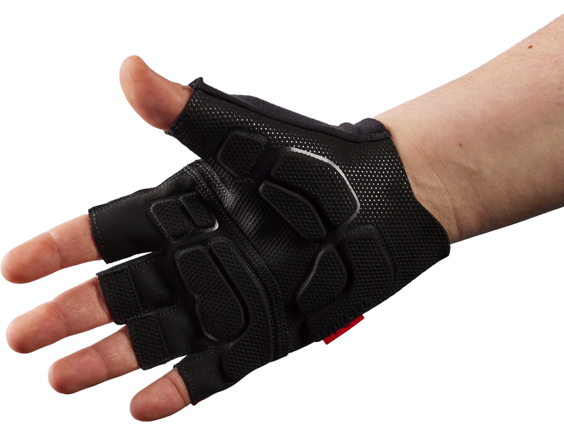 Trek Circuit Twin Gel Unisex Cycling Mitt in Red-2