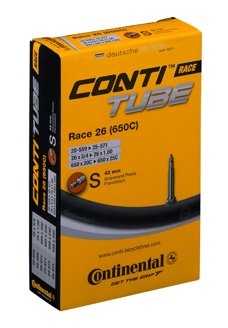 Continental R28 Road Bike Inner Tube 650 x 25c Presta 