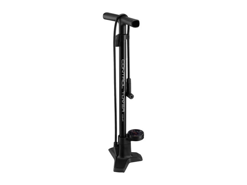 Giant Control Tower Comp Floor Pump in Black-1