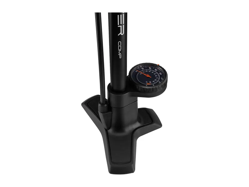 Giant Control Tower Comp Floor Pump in Black-2