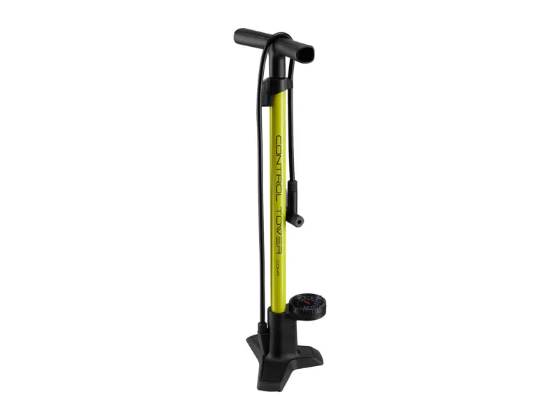 Giant Control Tower Comp Floor Pump in Yellow-1