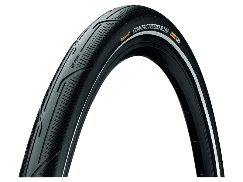 Continental Contact Urban Reflex Wire Tyre 28 x 2.00 in Black