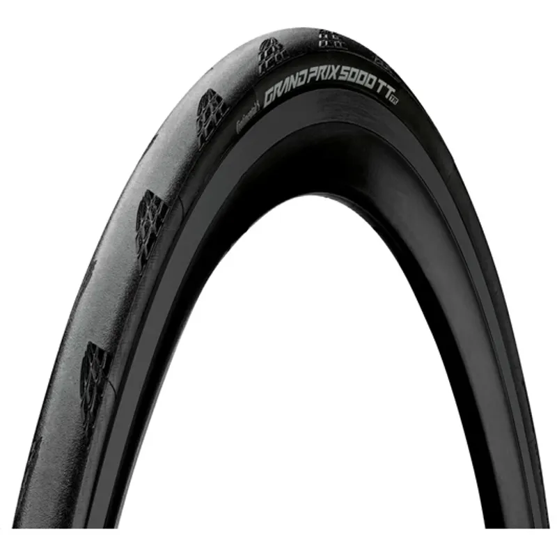 Continental Grand Prix 5000S TT 700c Folding Road Tyre in Black OE
