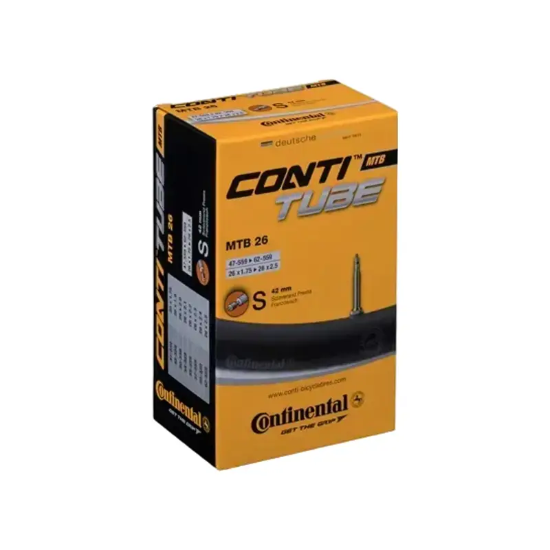 Balfes Bikes Continental MTB Tube Wide S42 RE 29X2.50-2.80/ 65-622-70-622 | Free postage over £30, £10 off first order, price match & 0% finance.