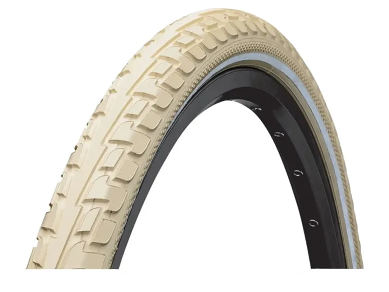 Continental Ride Tour Tyre 37-622 - 700X35C in Cream/Cream