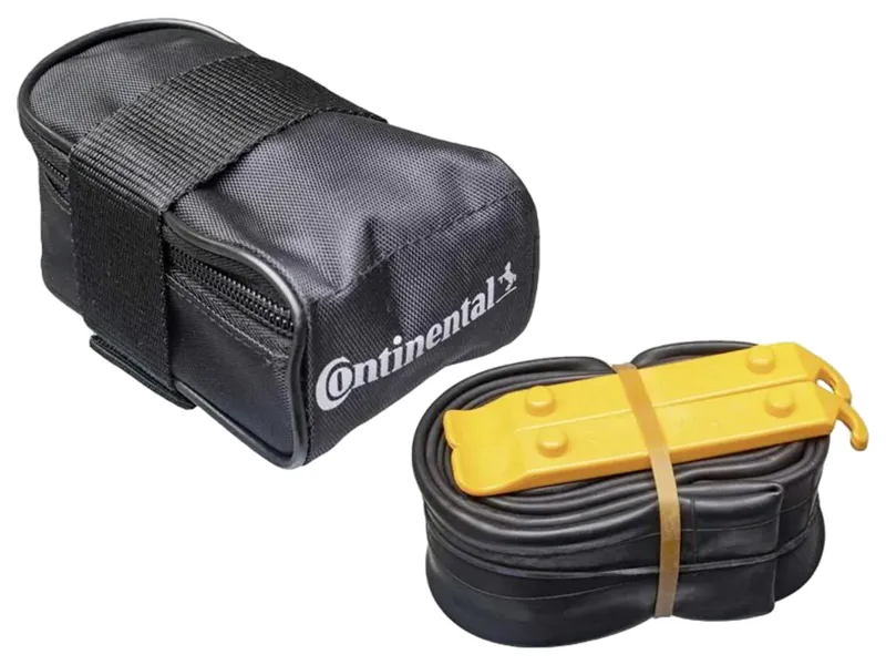 Continental Tube Bag incl. MTB Tube 29 S42 and 2 Tyre Levers in Black