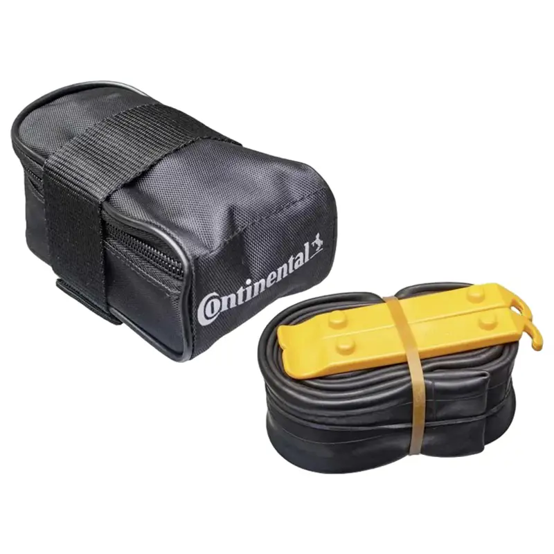 Balfes Bikes Continental Tube Bag incl. MTB Tube 29 S42 and 2 Tyre Levers in Black | Free postage over £30, £10 off first order, price match & 0% finance.