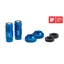 BBB BTI-165 CoreCaps Valve Caps 2pcs in Blue