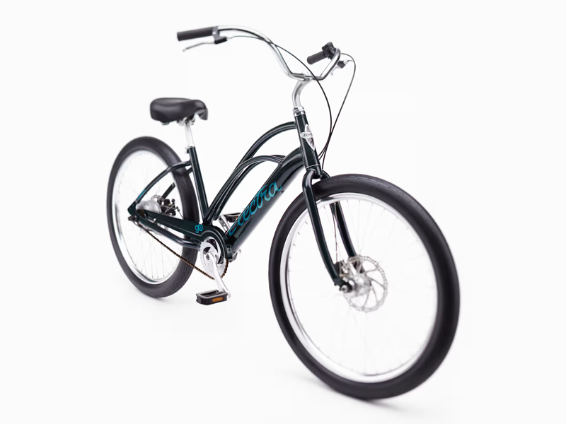 Electra Cruiser Go Step Thru Electric Hybrid Bike 2025 in Galactic Black -1