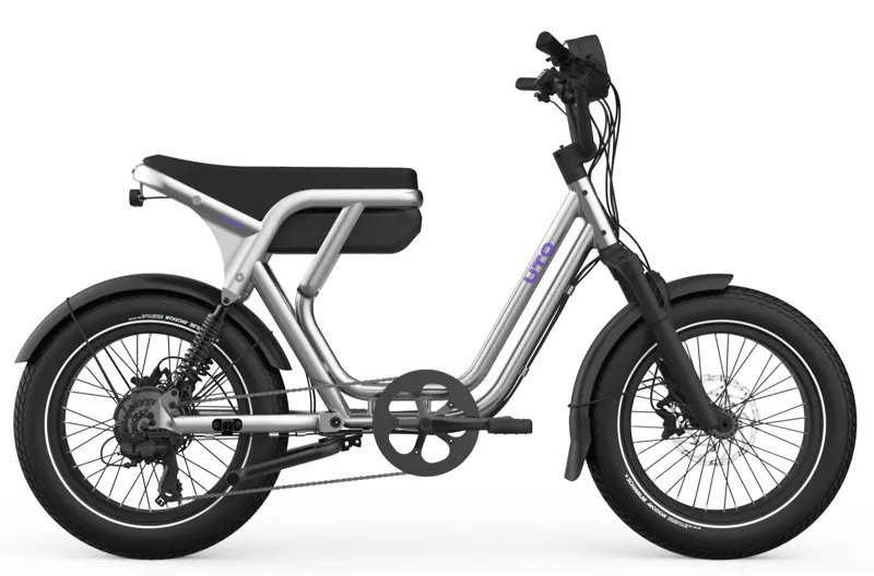 UTO OG200 Electric Cargo Bike 2027 in Metallic Silver