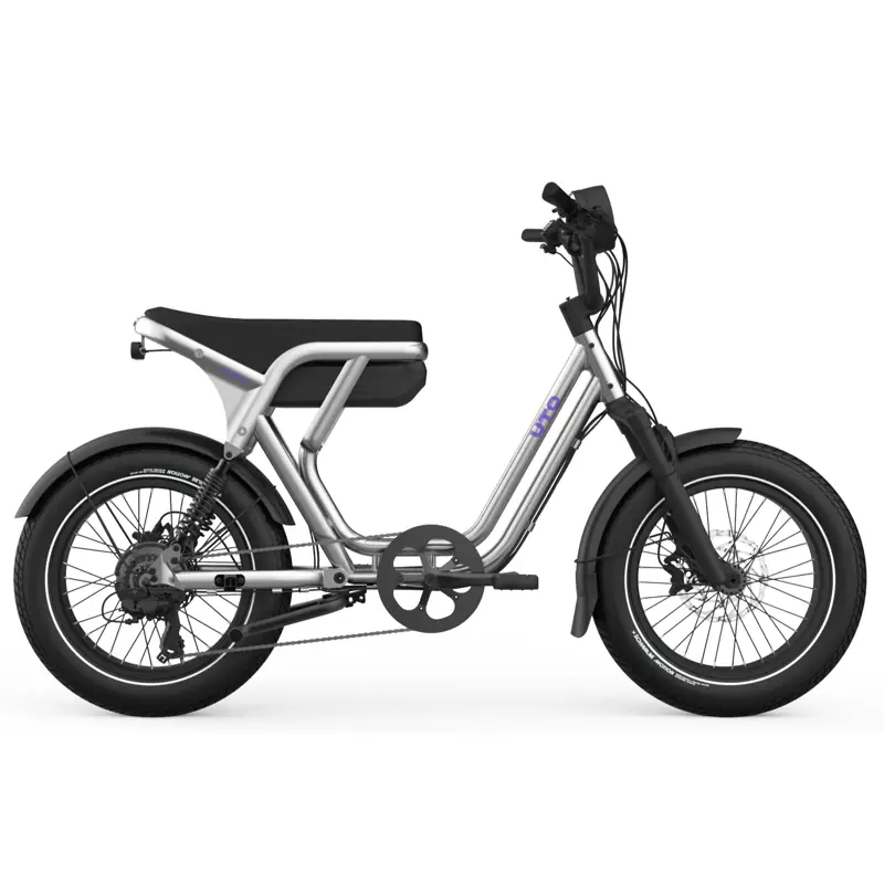 Balfes Bikes Uto UTO OG200 Electric Cargo Bike 2027 in Metallic Silver | Free postage over £30, £10 off first order, price match & 0% finance.