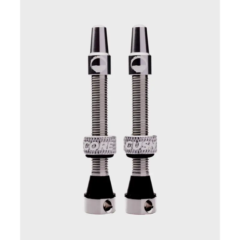 Balfes Bikes Cushcore CushCore Tubeless Valves in Silver | Free postage over £30, £10 off first order, price match & 0% finance.