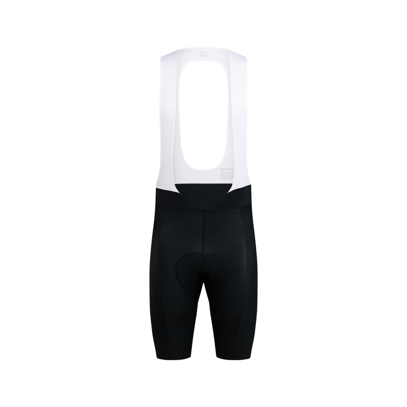 Balfes Bikes Rapha Men's Core Bib Shorts in Black/White | Free postage over £30, £10 off first order, price match & 0% finance.