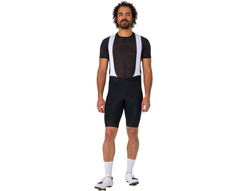 Rapha Men's Core Bib Shorts in Black/White-3
