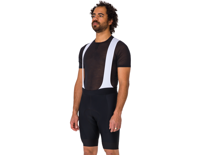 Rapha Men's Core Bib Shorts in Black/White-2