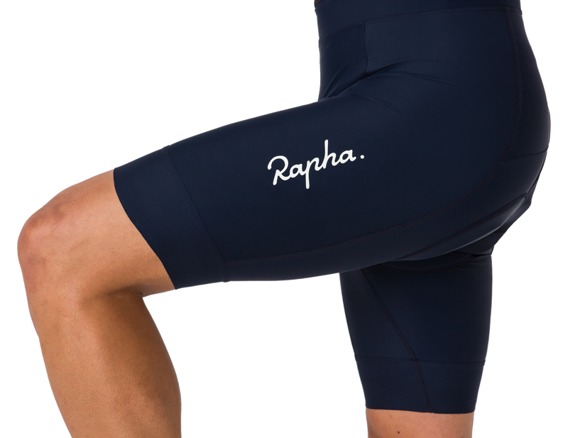 Rapha Men's Core Bib Shorts in Dark Navy/White-5