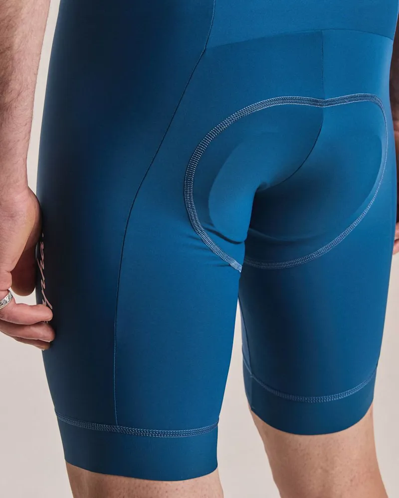 Rapha Men's Core Bib Shorts in Jewelled Blue/White-5