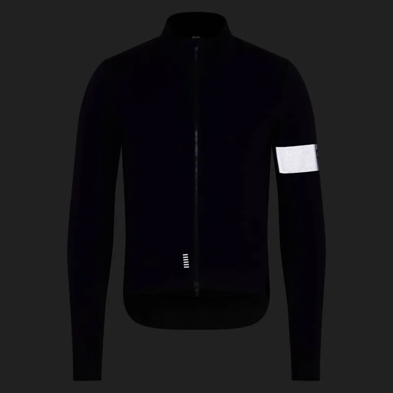 Rapha Men's Pro Team Thermal Jacket in Black/Black-6