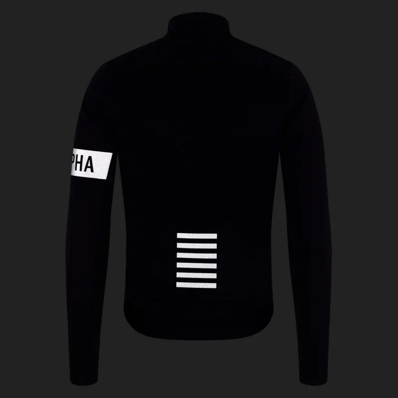 Rapha Men's Pro Team Thermal Jacket in Black/Black-7