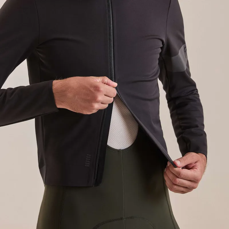 Rapha Men's Pro Team Thermal Jacket in Black/Black-4