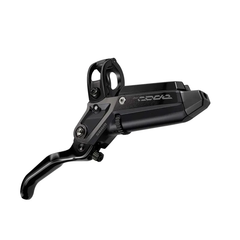 SRAM Level Silver Stealth 4 Piston 2000mm Hose Aluminium Lever Disc Brake in Black-1