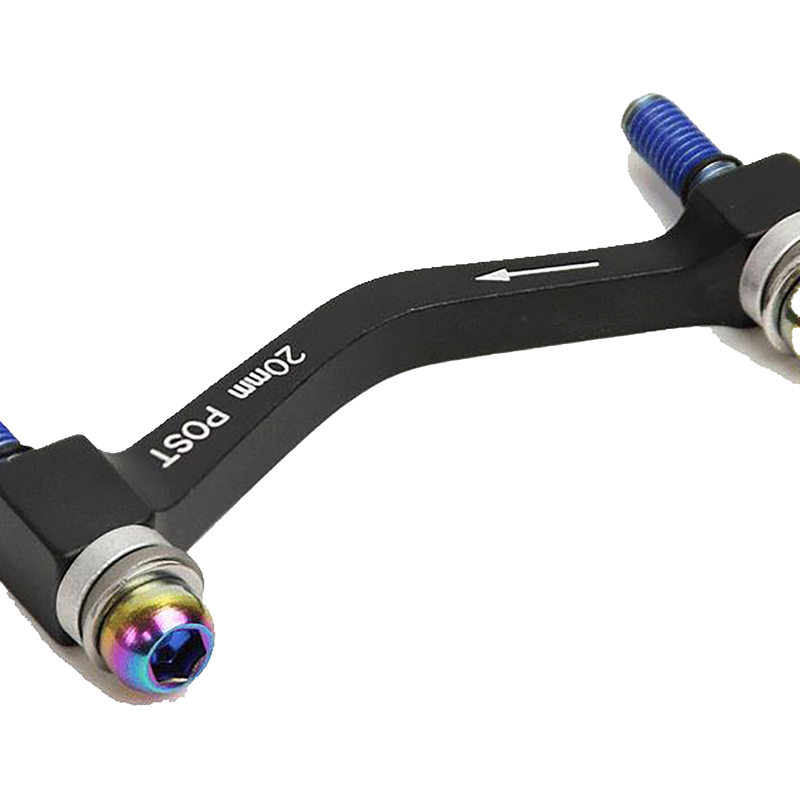 Balfes Bikes Sram SRAM Post Bracket Includes Stainless Rainbow Bolts - Standard Mount | Free postage over £30, £10 off first order, price match & 0% finance.