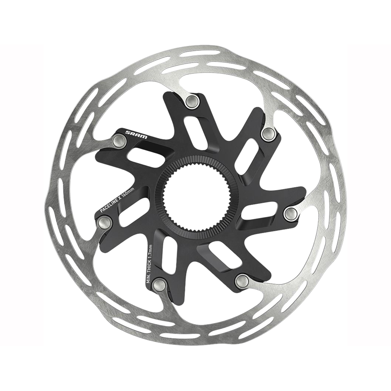 Balfes Bikes Sram SRAM Rotor Paceline X Centerlock Rounded 160mm - Includes Internal Tooled Lockring | Free postage over £30, £10 off first order, price match & 0% finance.