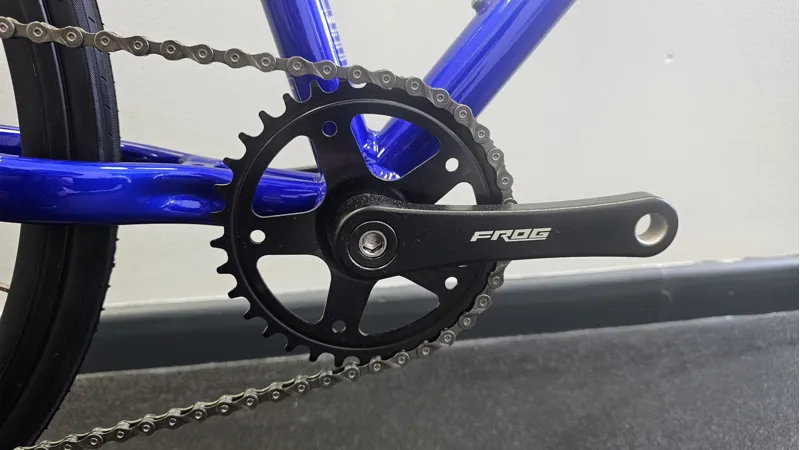 EX DISPLAY Frog Road 61 Kids Road Bike 2026 in Electric Blue-1