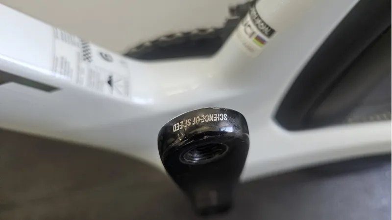 EX DEMO Scott Foil RC Pro Road Bike 2026 Large in Cumulus White-4