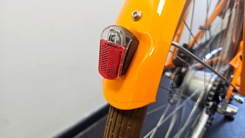 EX DISPLAY Electra Townie Commute Go 5i Step Thru Medium Electric Bike 2025 in TANGERINE -4