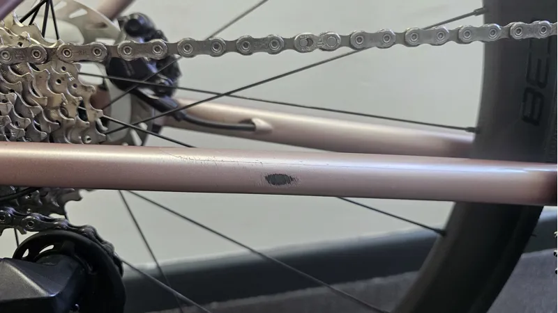 EX DEMO Specialized Tarmac SL8 Expert Ultegra Di2 Road Bike 52cm 2026 in Satin Champagne-7