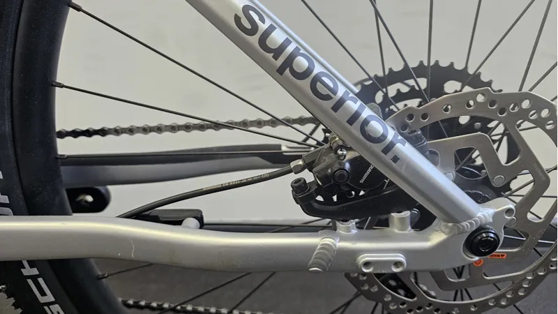 EX DISPLAY Superior eXC 6.3 MTB Electric Hybrid Bike Large 2026 in Silver -4
