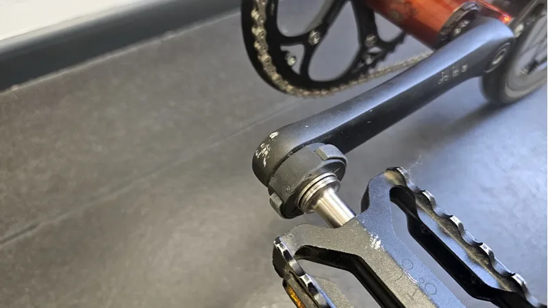 EX DEMO Brompton P Line 4 speed Low handlebar Standard Seatpost Folding Bike 2026 in Flame Lacquer -6