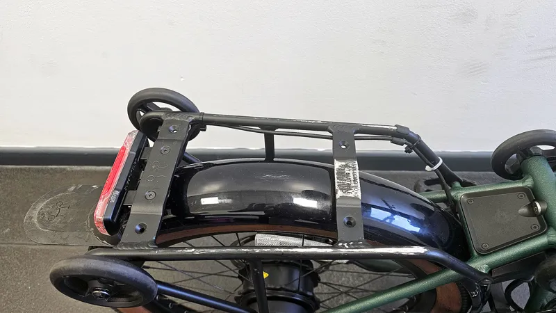 EX DEMO Brompton Electric G Line with Roller Frame 4 Spd Folding Bike 2025 in Forest Green-5