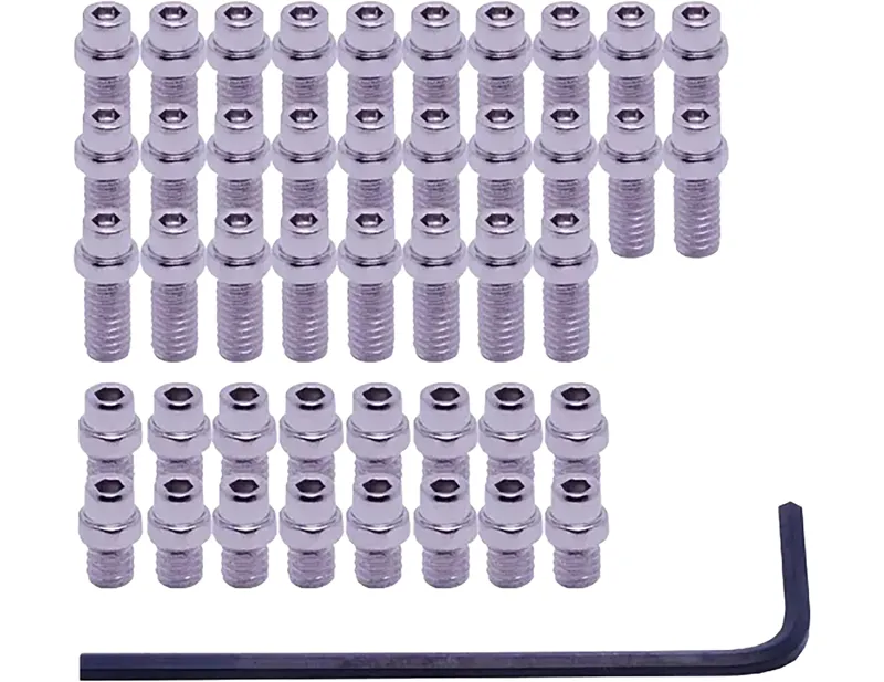Balfes Bikes Dmr DMR - Flip Pin Set for Vault Pedal - 44pcs in Silver | Free postage over £30, £10 off first order, price match & 0% finance.